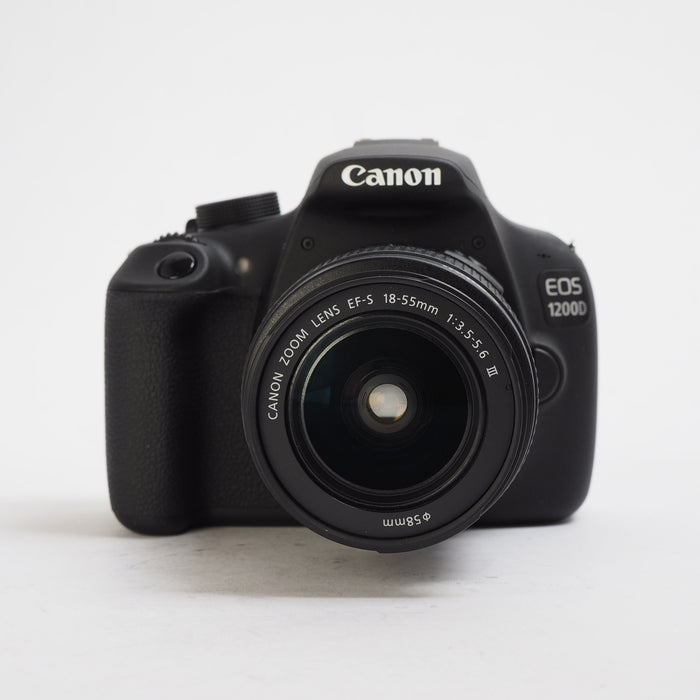 Canon 1200D kit ottica 18-55mm. USATO