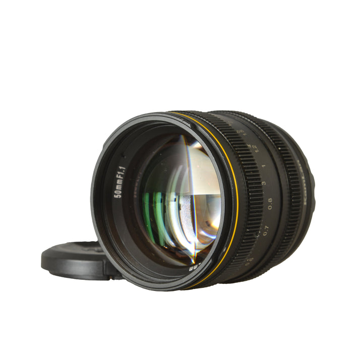 KAMLAN 50mm F 1.1 X-MOUNT - USATO