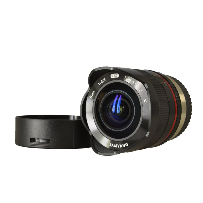 SAMYANG 8mm f2.8 UMC FISH-EYE II FUJI X - USATO