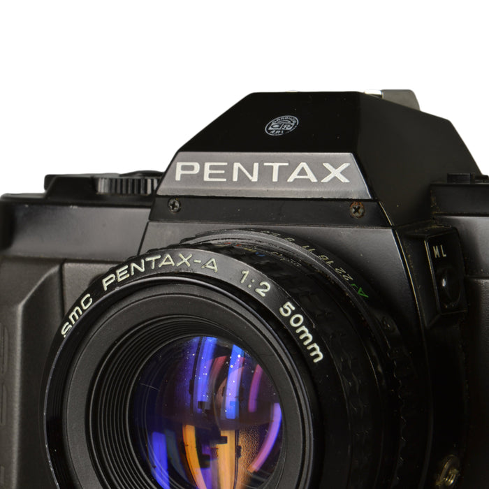 PENTAX P30N+ PENTAX-A 50mm f2 + VIVITAR 28mm f2.8 - USATO