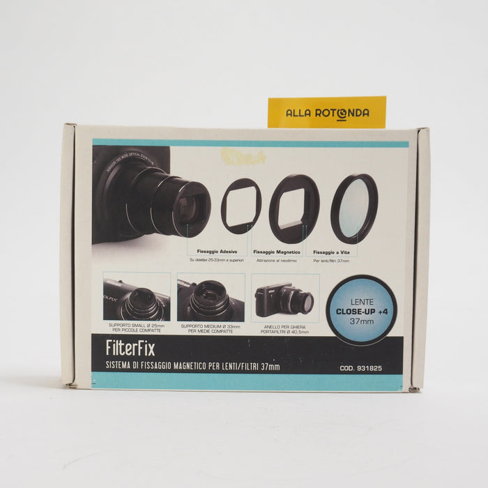 FILTERFIX Cool + CLOSE UP4D 37mm FILTRO PER COMPATTE