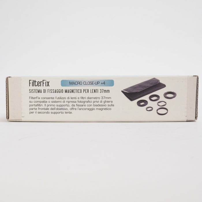 FILTERFIX Cool + CLOSE UP4D 37mm FILTRO PER COMPATTE