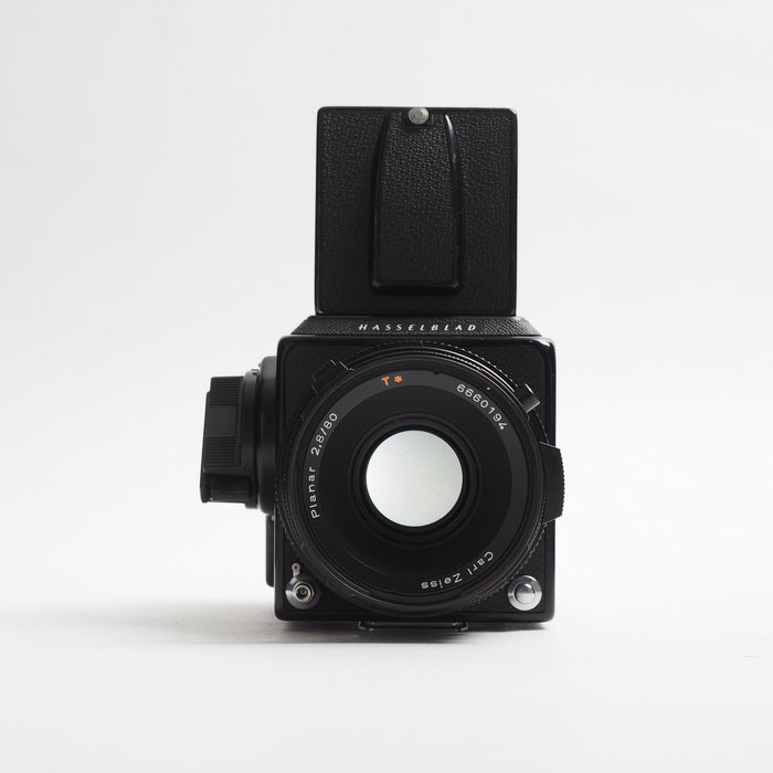 HASSELBLAD 500CM NERA+PLANAR 80/2.8+A12 USATO