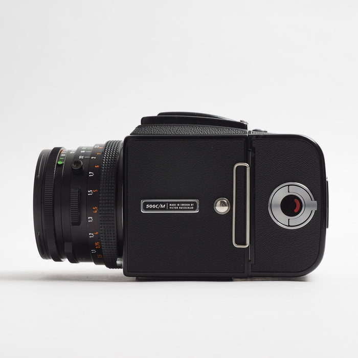 HASSELBLAD 500CM NERA+PLANAR 80/2.8+A12 USATO