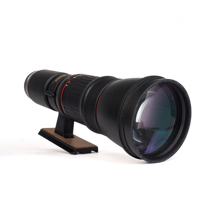 Kowa Prominar 500mm f/5.6 Fluorite CON ADATTATORE PER CANON EF