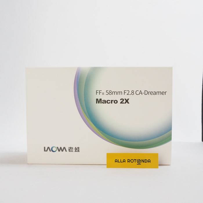 Laowa 58mm f/2,8 CA-Dreamer Canon RF USATO