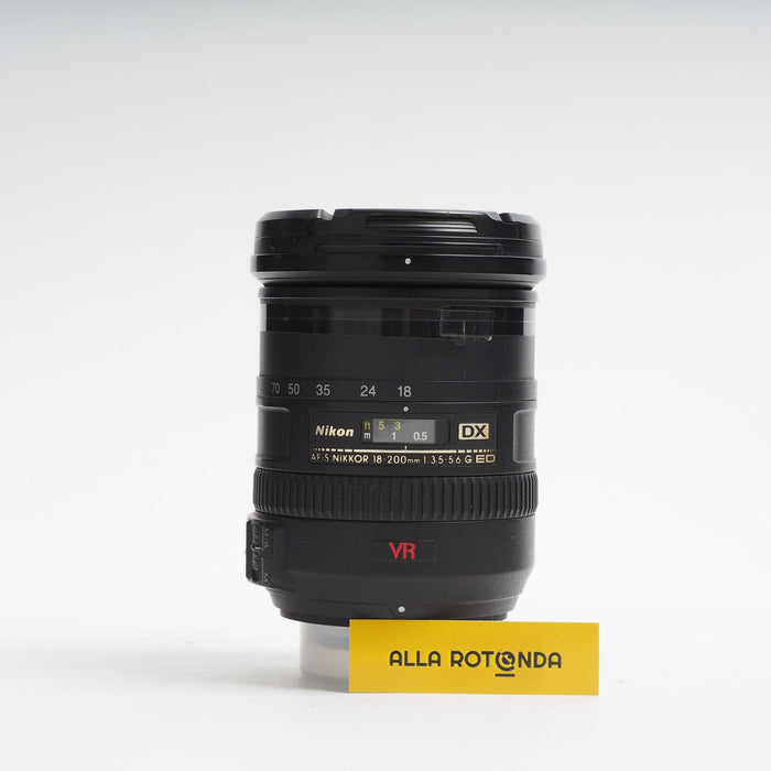 Nikon AF-S DX 18-200mm f/3.5-5.6 G ED VR USATO