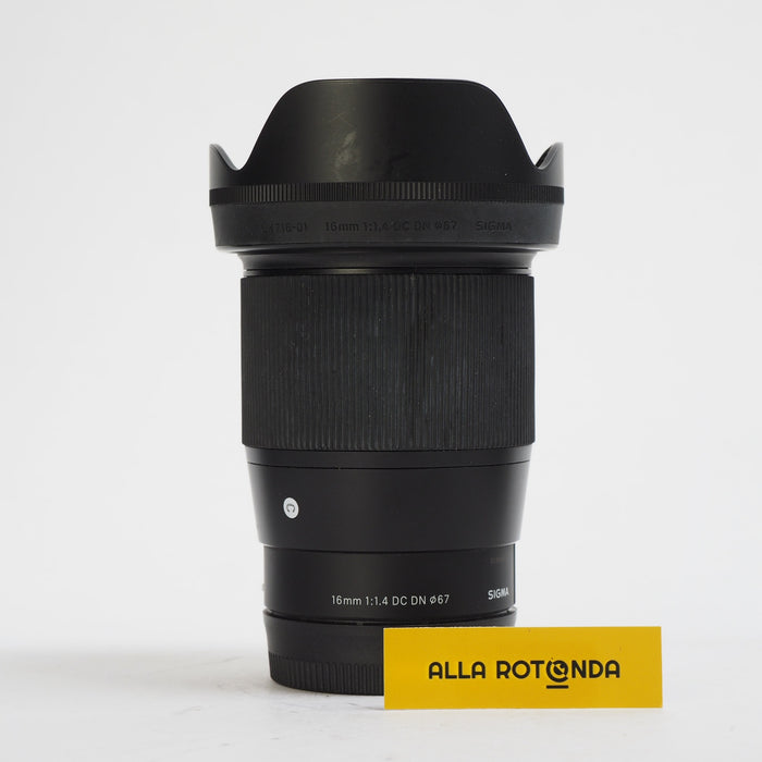 Sigma 16mm f/1.4 DC DN Sony E USATO