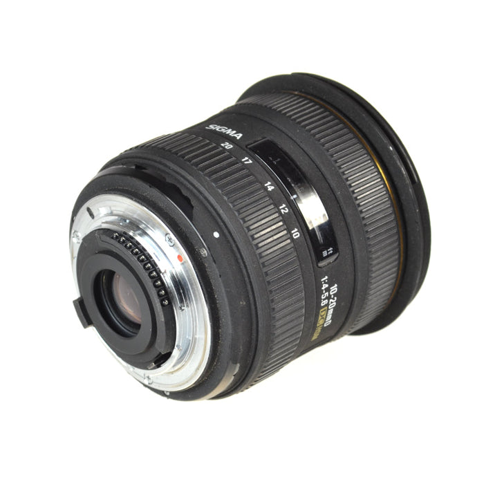 SIGMA EX 10-20mm F/4-5.6 DC HSM PER NIKON - USATO