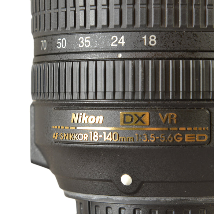 NIKKOR AF-S DX 18-140mm F 3.5-5.6 G ED VR - USATO