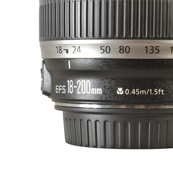 CANON EF S 18-200mm F 3.5-5.6 IS - USATO