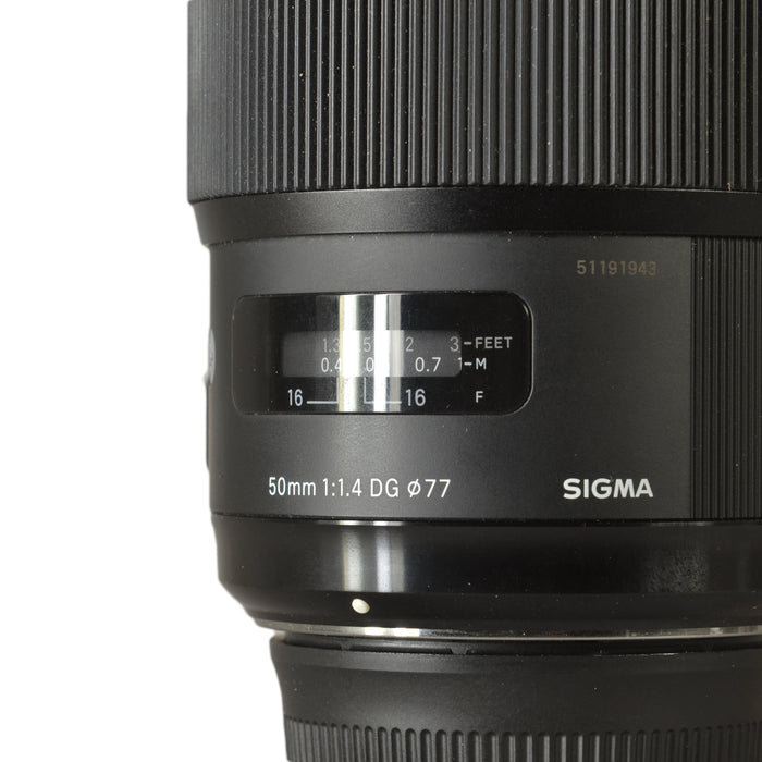 SIGMA 50mm F 1.4 DG ART NIK F - USATO