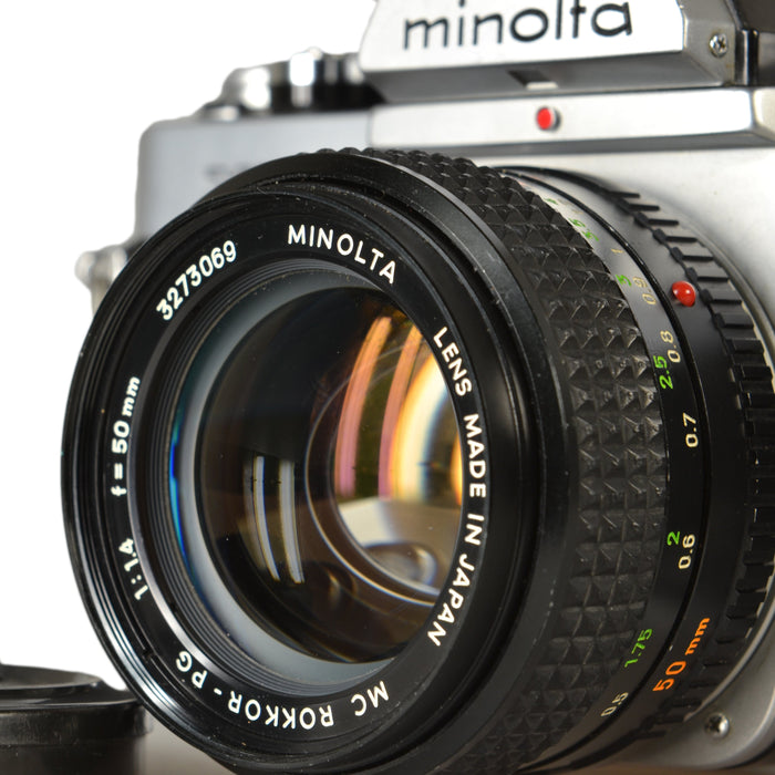 MINOLTA XE-1 + 50mm F 1.4 MC ROKKOR - USATO