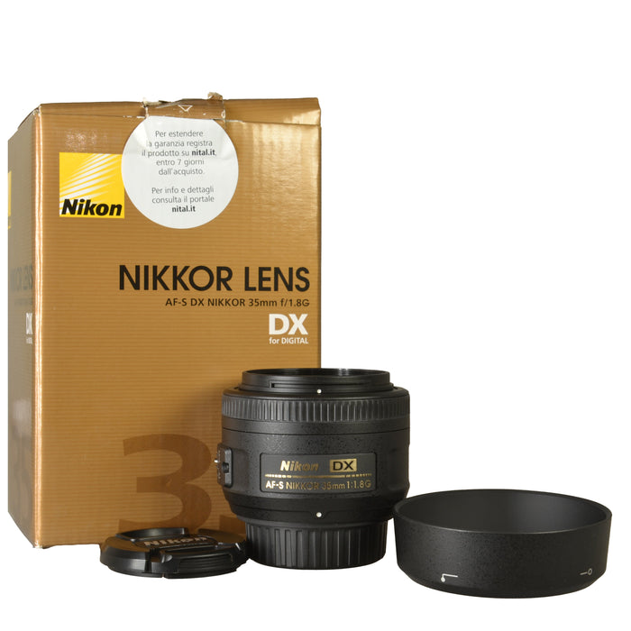 NIKON 35mm F1,8 AF-S DX G - USATO