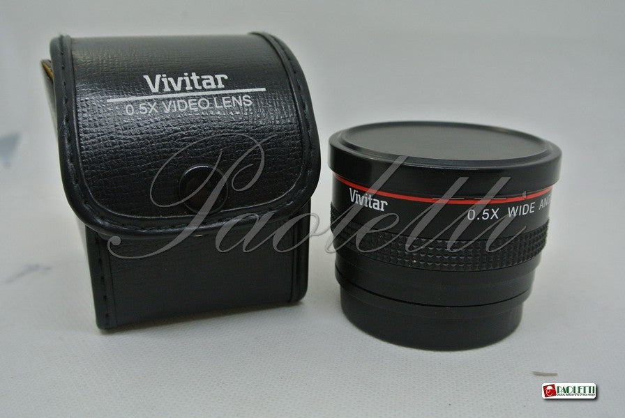 Vivitar 0,5 x Wide Angle video lens Usato