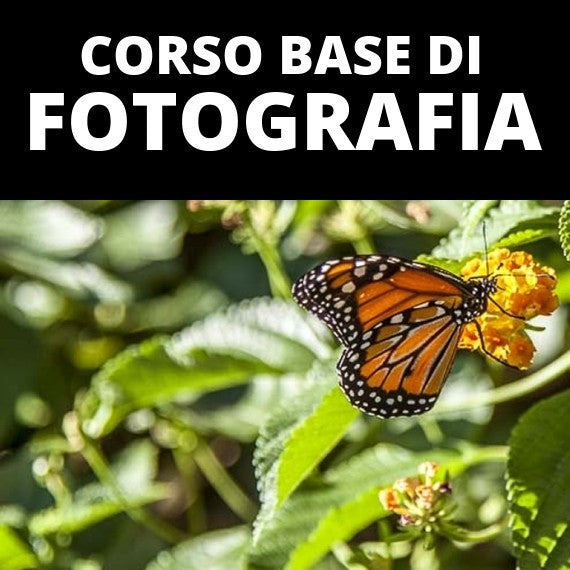 CORSO BASE DI FOTOGRAFIA DA MARTEDI 6 NOVEMBRE ORE 17:00 - 19:00