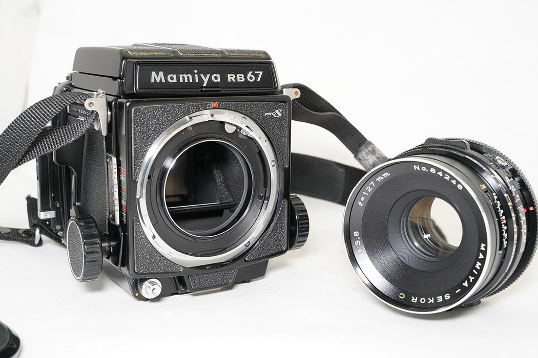 Fotocamera Mamiya RB 67 Professional S con 127mm