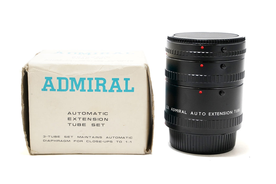 3 tubi estensione Admiral 12mm, 20mm, 36mm per Yashica-Contax - Bellissimi