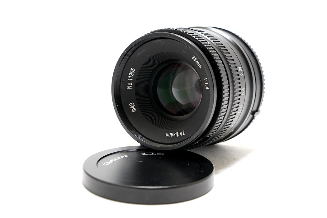 OBIETTIVO 7ARTISANS 35MM F1.4 E-MOUNT