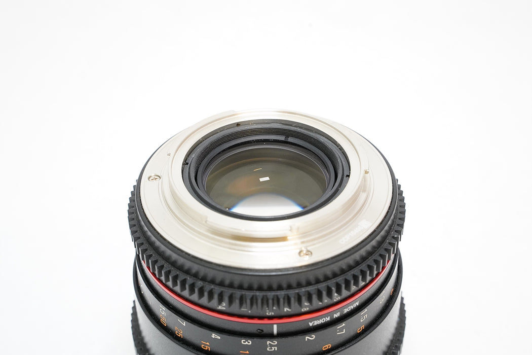 OBIETTIVO MANUALE SAMYANG 85MM F1.5 T AS IF UMC II PER CANON EF