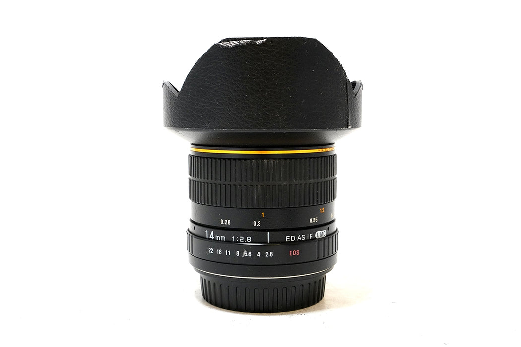 OBIETTIVO SAMYANG 14MM F2.8 ED AS IF UMC LENS PER CANON