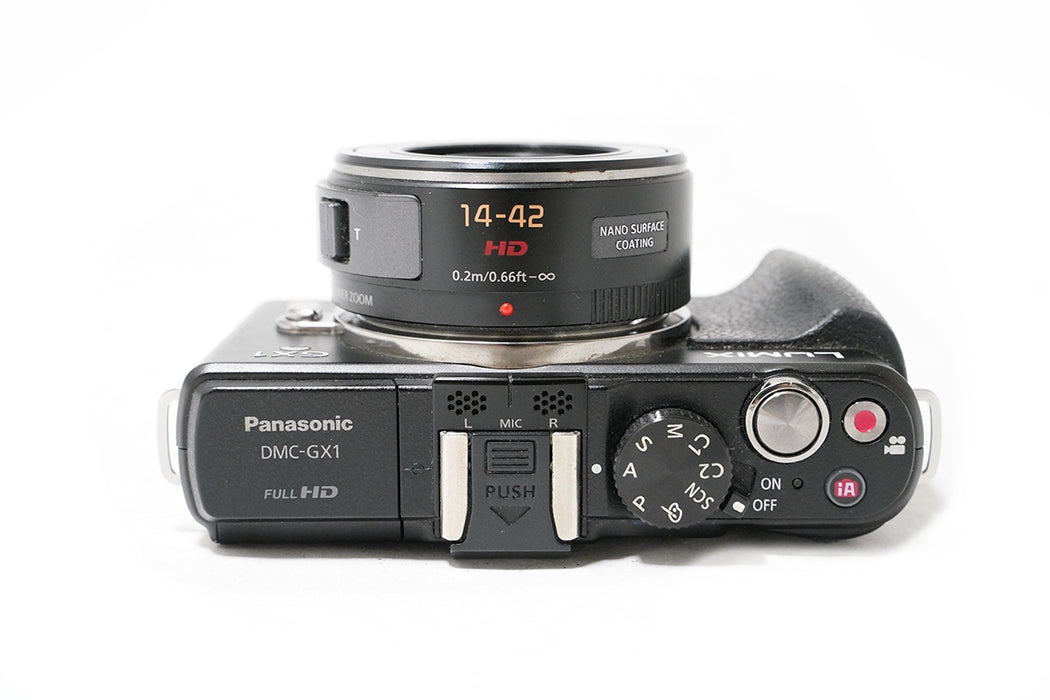 FOTOCAMERA PANASONIC LUMIX GX1X CON 14-42MM VARIO ASPH