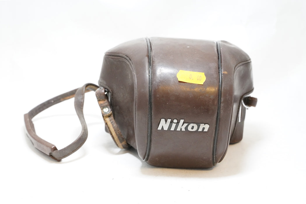 Custodia per fotocamera Nikon F originale in pelle