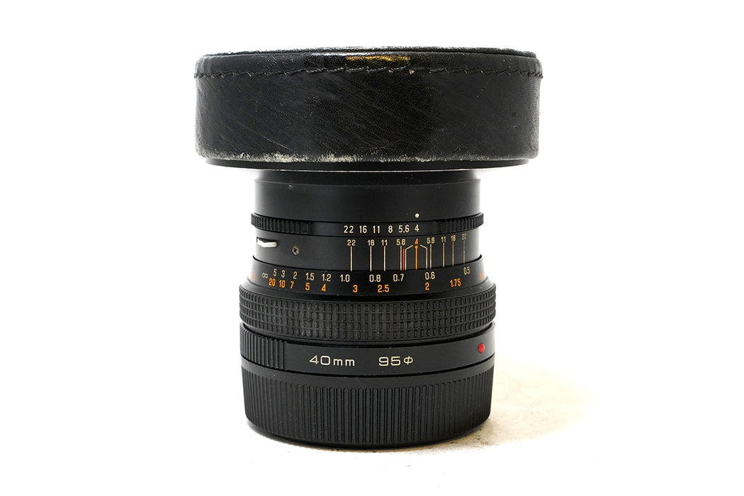 Obiettivo manuale Zenzanon S 40mm f4 per Zenza SQ