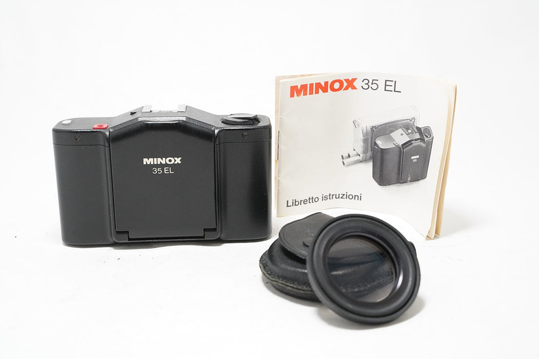 Fotocamera analogica Minox 35 EL con accessori