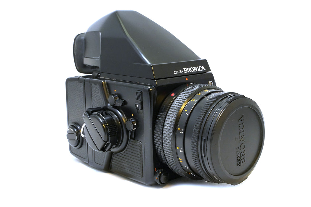 Fotocamera analogica Zenza Bronica SQ-Ai con PS 80mm 2.8 -leggi-