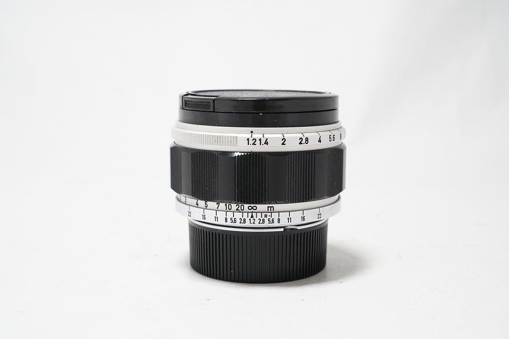 Obiettivo manuale Canon 50mm F1.2 M mount -leggi-