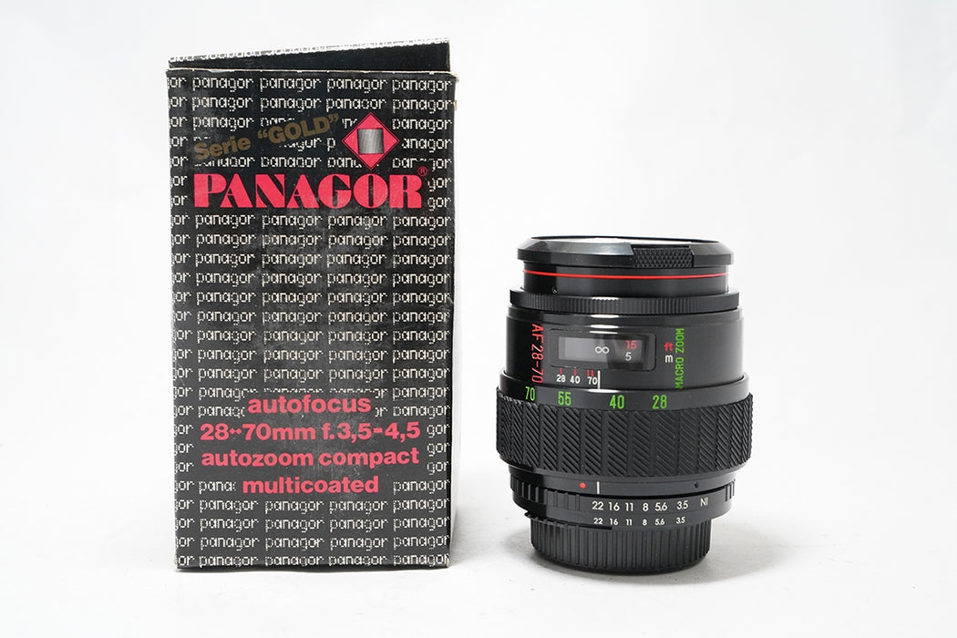 Obiettivo Panagor AF 28-70mm per Nikon -Leggi-