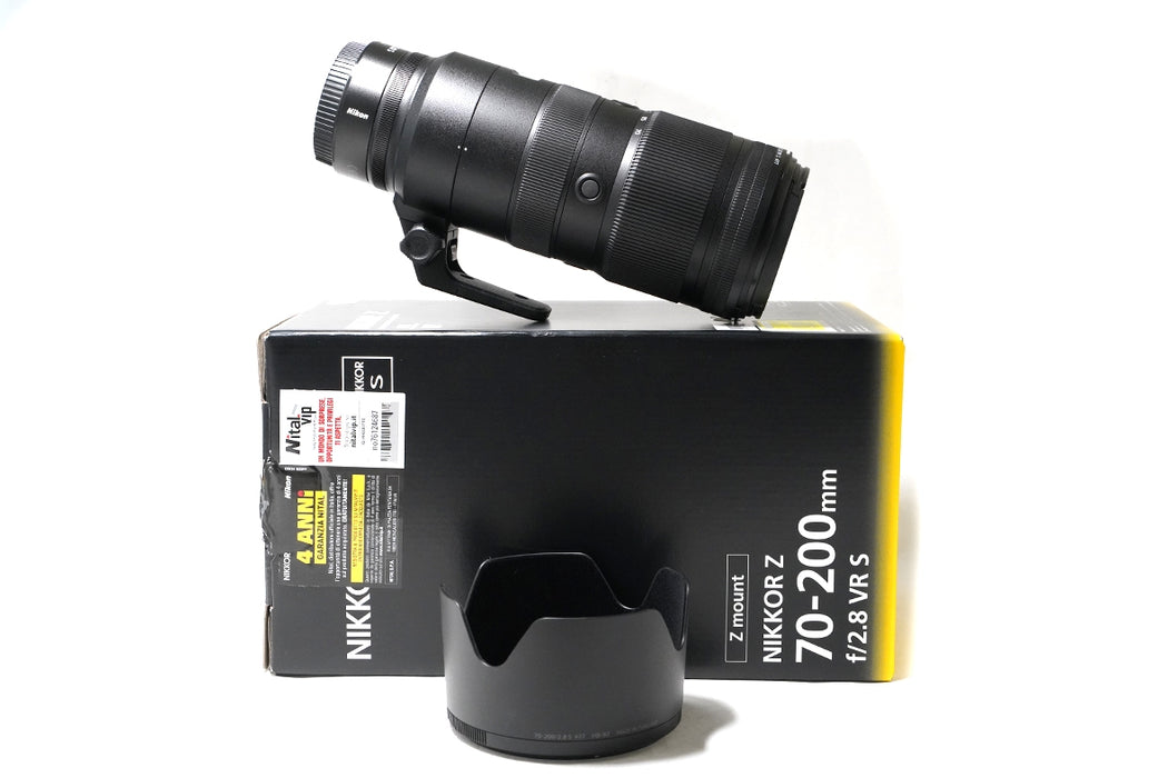 OBIETTIVO NIKKOR Z 70-200MM F2.8 VR S COME NUOVO GARANZIA RESIDUA