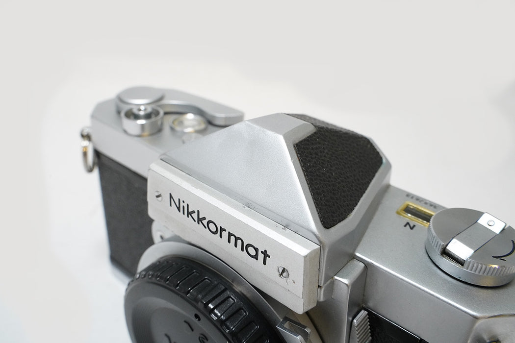 Fotocamera analogica Nikon FT silver Nikkormat