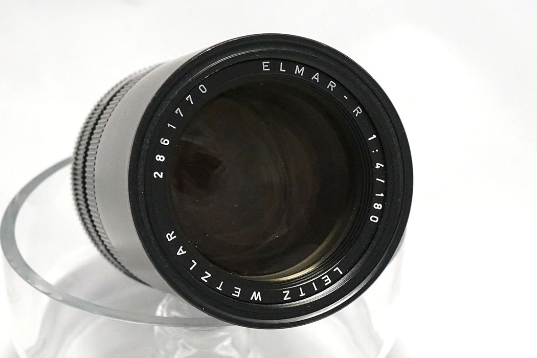 Leica Elmar-R 180mm F4 con Piccoli Segni D'uso sul Barilotto