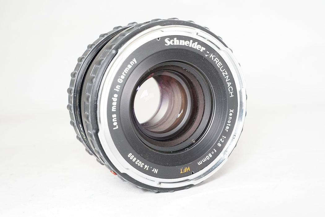 Fotocamera analogica Rolleiflex SLX con Xenotar 80mm F2.8 HFT -leggi-