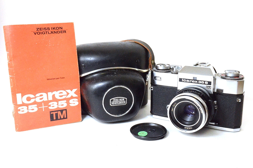 Fotocamera analogica Zeiss Icarex 35s con Tessar 50mm F2.8