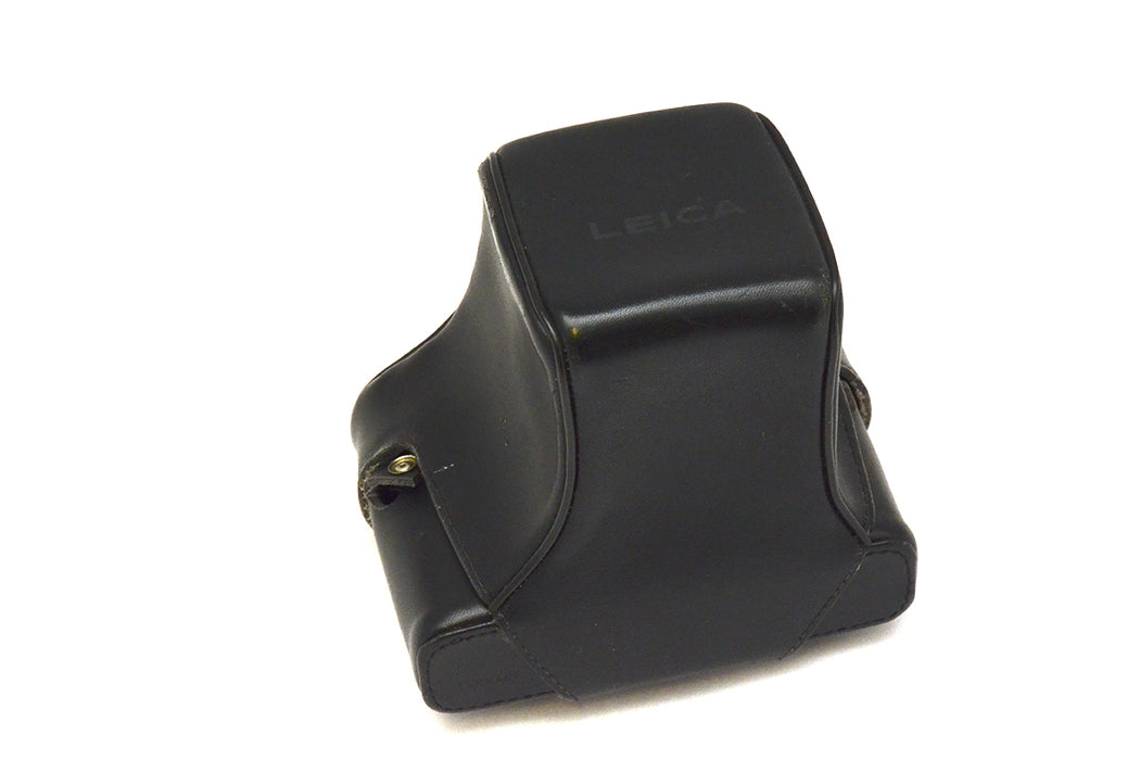 CUSTODIA IN PELLE NERA LEICA PER R4/R4 E/R4 S