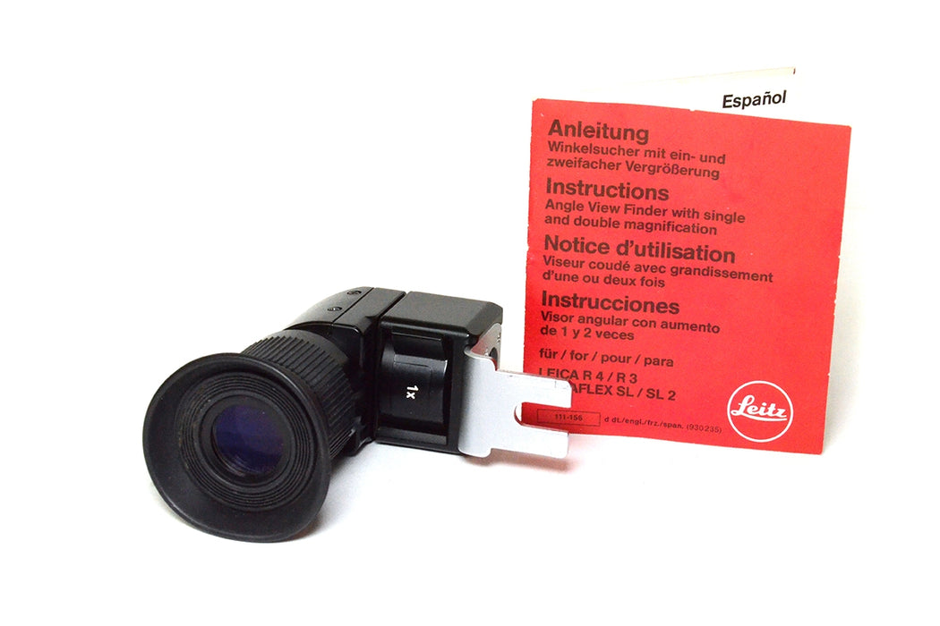 Visore angolare Leica con aumento x1 x2 per leica R4, R3, Leicaflex SL, SL2