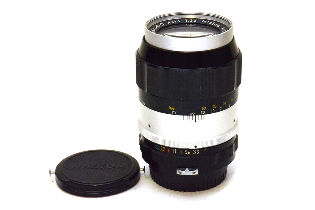 Obiettivo manuale Nikkor Q 135mm F3.5 -leggi-