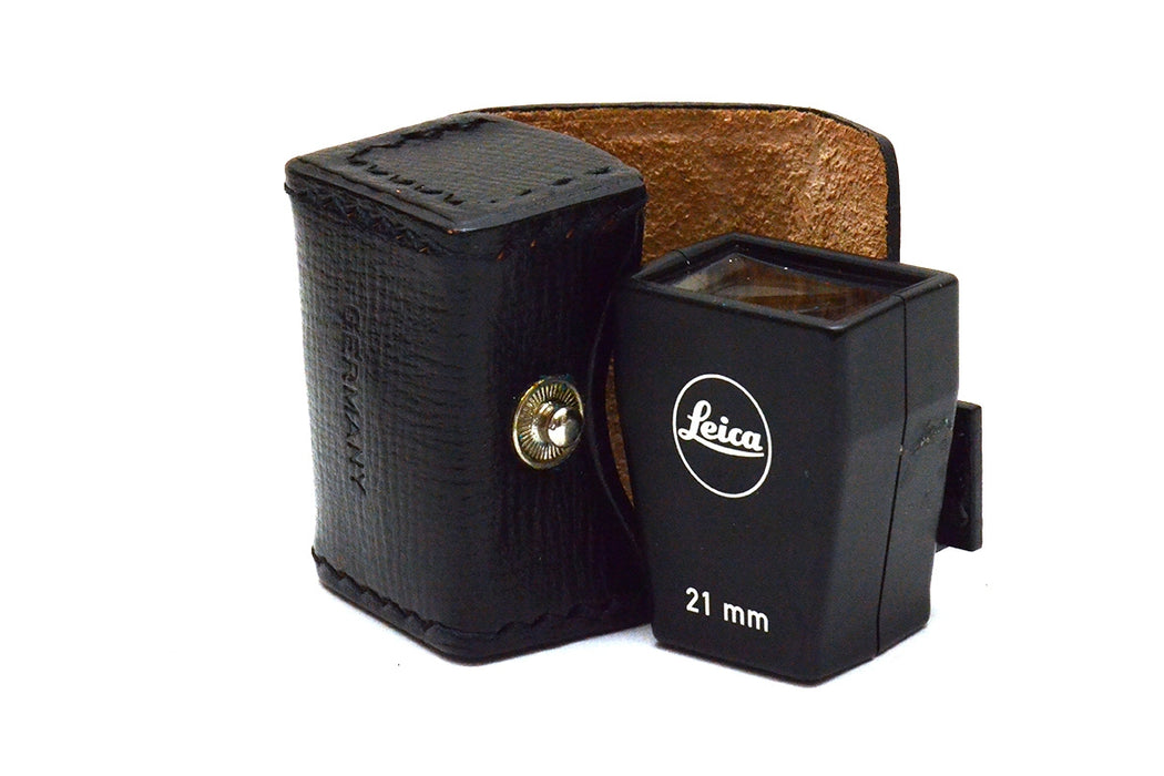 LEICA MIRINO 21MM CON CUSTODIA IN PELLE