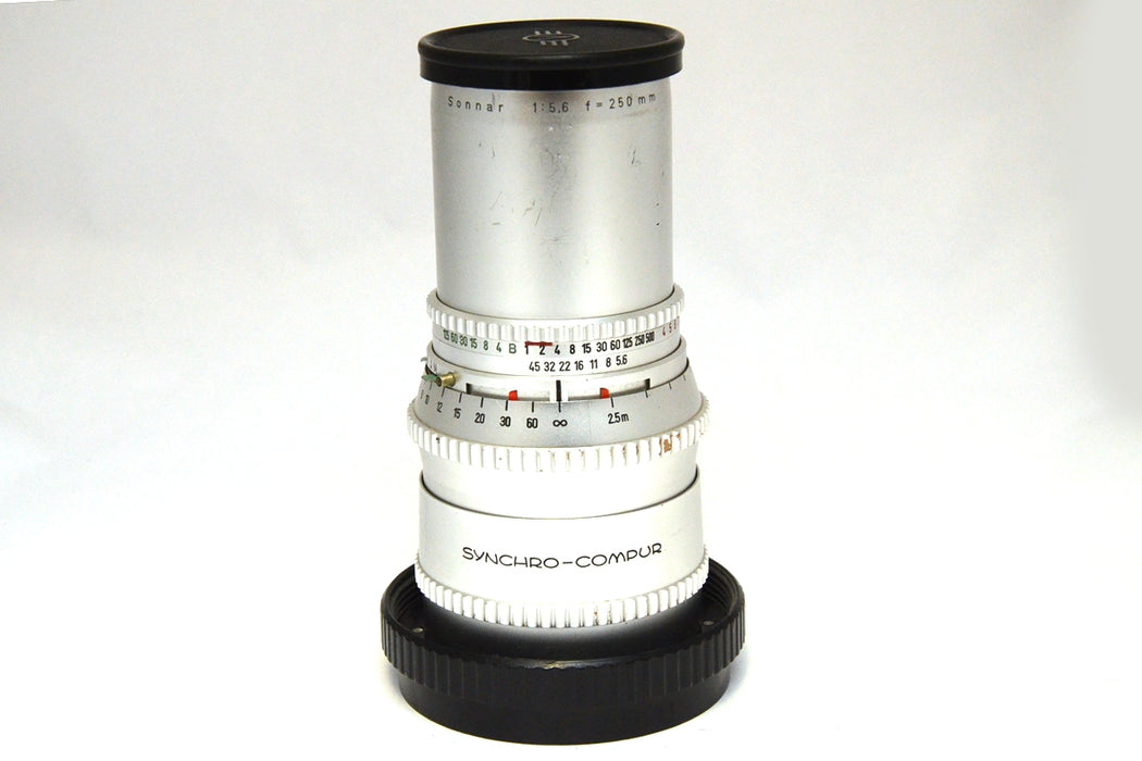 Hasselblad Zeiss Sonnar C 250mm F5.6 Cromo Usato con Segni Evidenti