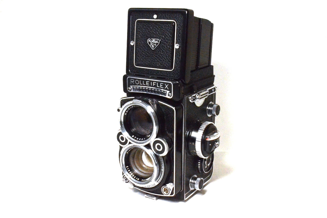 Fotocamera analogica Rolleiflex Planar 2.8 F