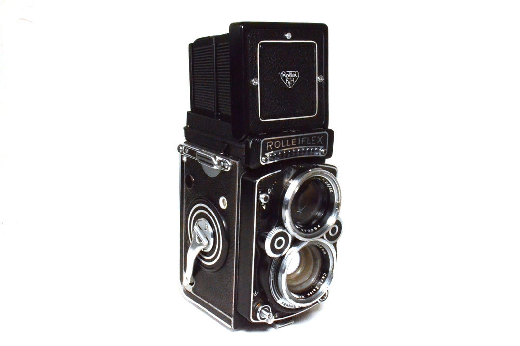 Fotocamera analogica Rolleiflex Planar 2.8 F