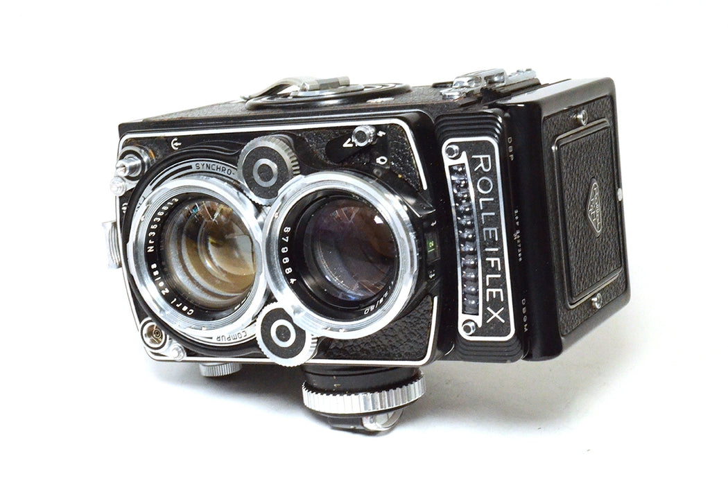 Fotocamera analogica Rolleiflex Planar 2.8 F