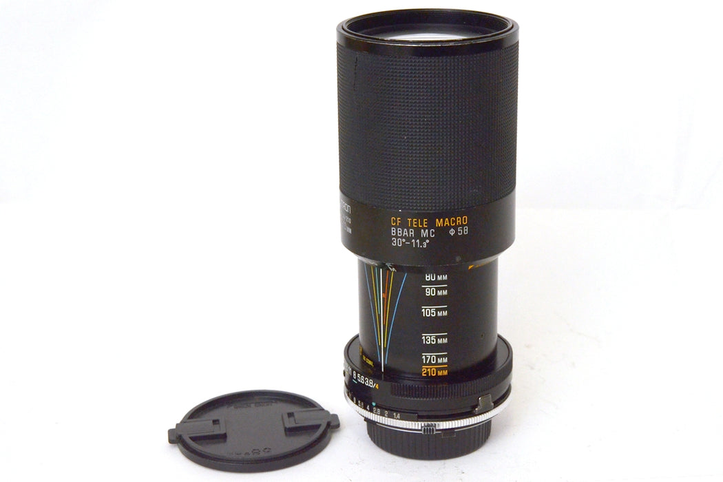 Tamron CF Tele-Macro 80-200mm Adaptall 2 per Minolta M MD con Tappi