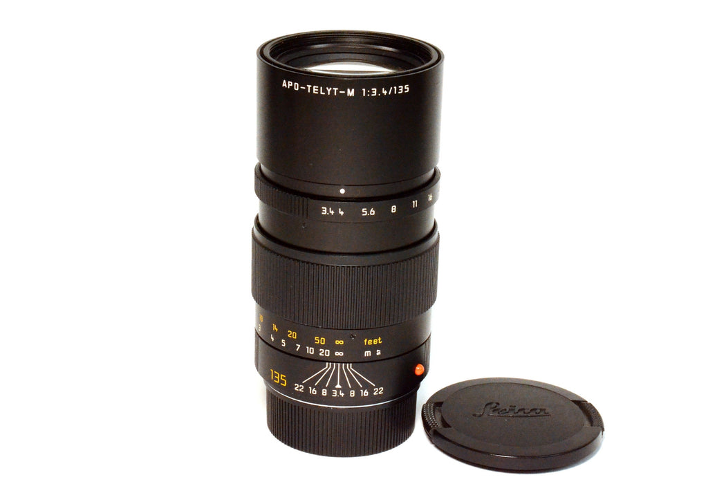 Obiettivo manuale Leica M Apo Telyt 135mm F3.4 11889 bello -leggi-