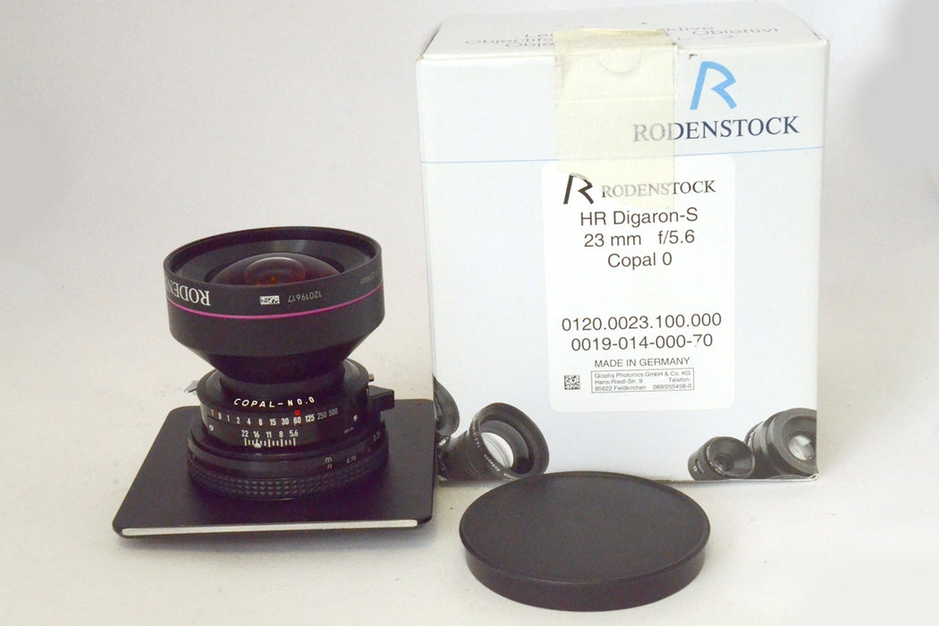 Rodenstock HR Digaron-S 23mm f5.6 Copal 0 Scatolato Ok 100%