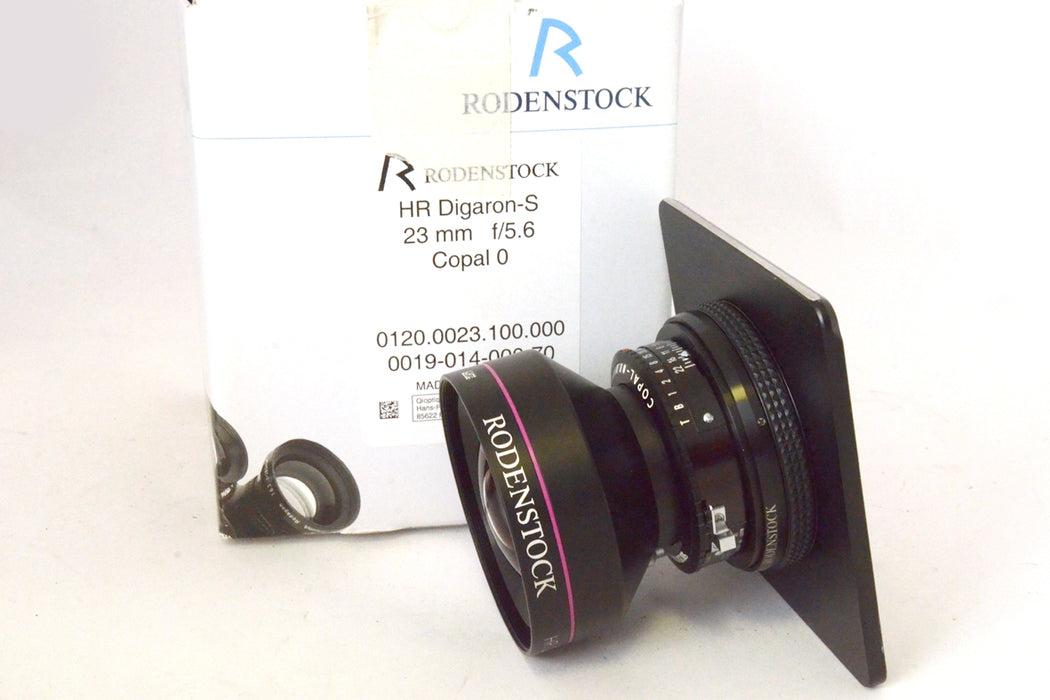 Rodenstock HR Digaron-S 23mm f5.6 Copal 0 Scatolato Ok 100%