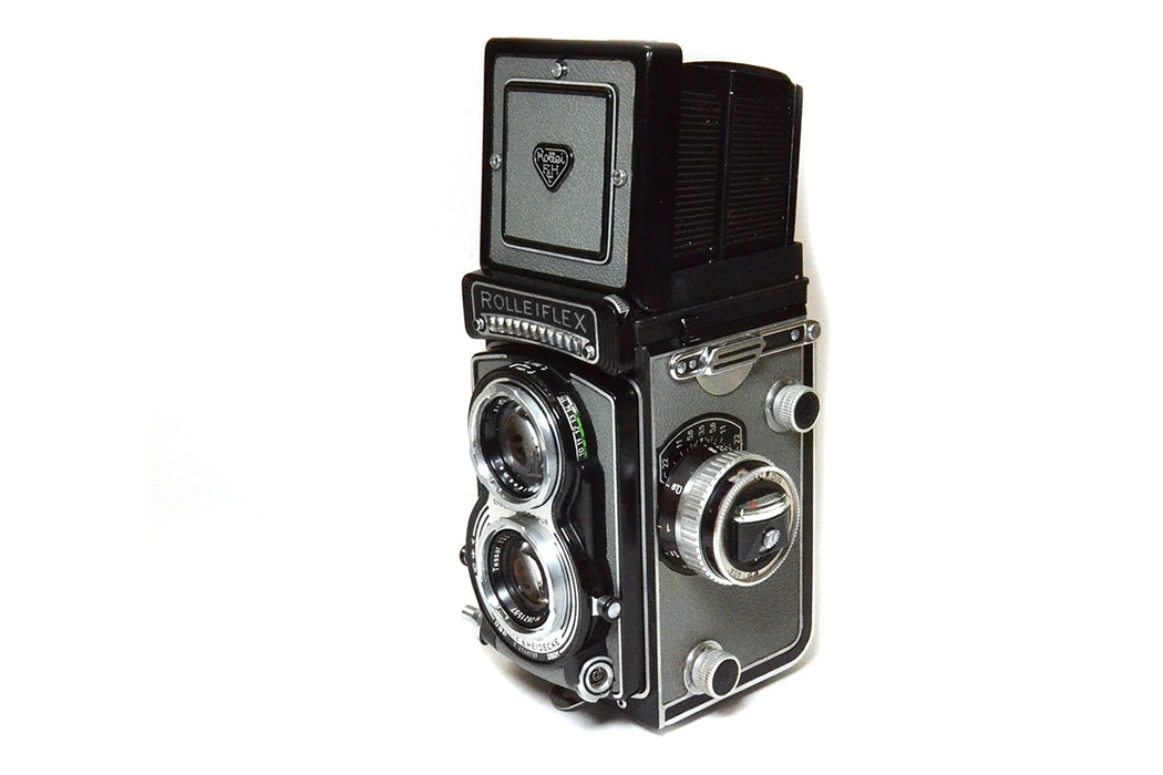 Fotocamera analogica Rolleiflex T Grey con Tessar 3.5 Bella